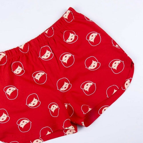 Summer Pyjama Princesses Disney Red Green Light Green