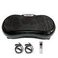 Social Hike Black Vibration Machine Platform - Exercise Plate Whole