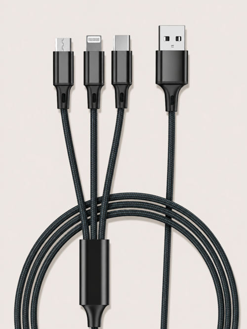 3-in-1 Fast Charging USB Cable
