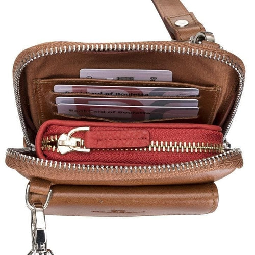 Nino Leather Crossbody Bag - Universal Wallet Case for Phones