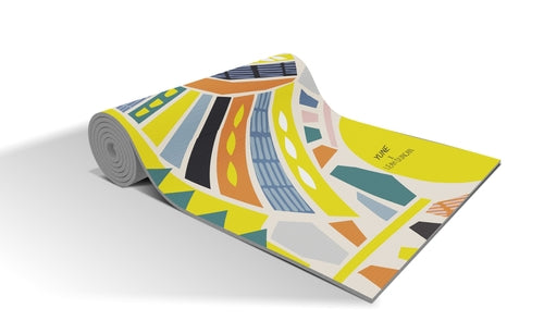 Leah Duncan Bird Yoga Mat – 6mm Eco-Friendly, Artistic Non-Slip Mat