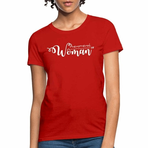 Womens T-shirt - Phenomenal Woman Shirt Graphic Tee