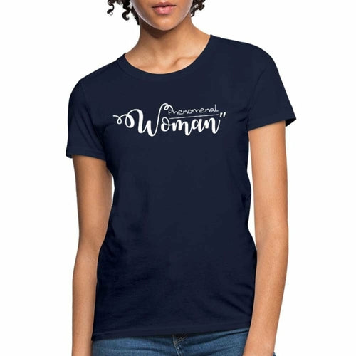 Womens T-shirt - Phenomenal Woman Shirt Graphic Tee