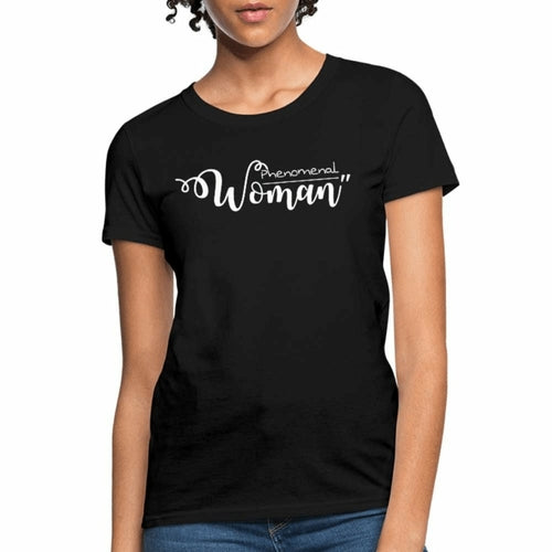 Womens T-shirt - Phenomenal Woman Shirt Graphic Tee