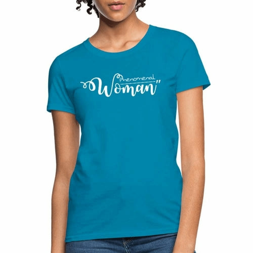 Womens T-shirt - Phenomenal Woman Shirt Graphic Tee